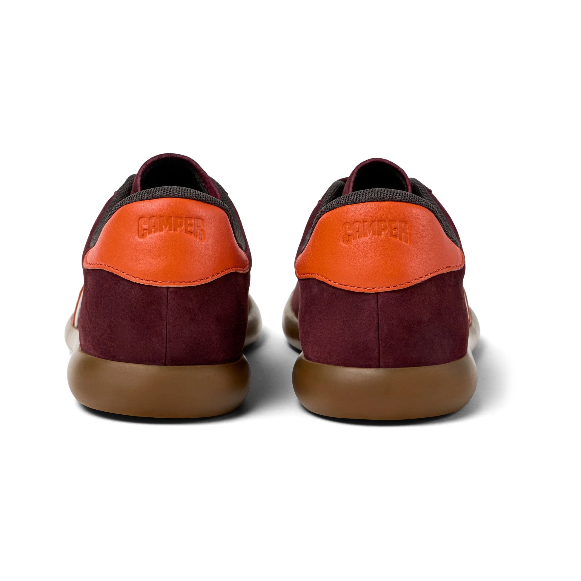 sneakers para hombre modelo pelotas soller burgundy en color burdeos