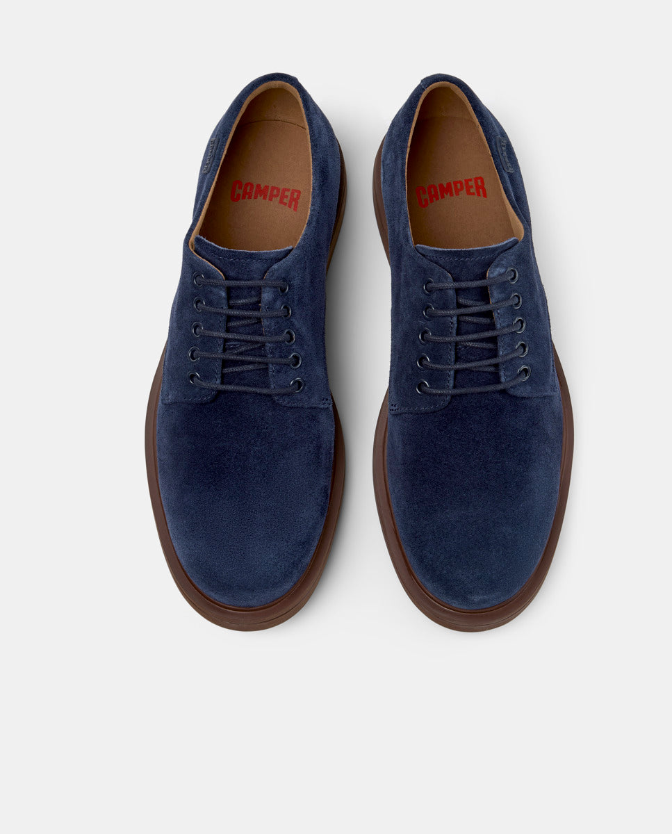 CAMPER Norman, blue shoes for men at Tascón