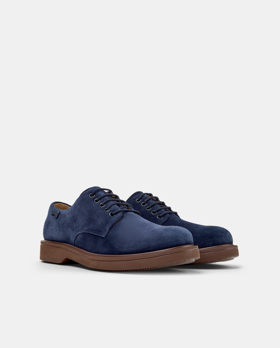 CAMPER Norman, blue shoes for men at Tascón