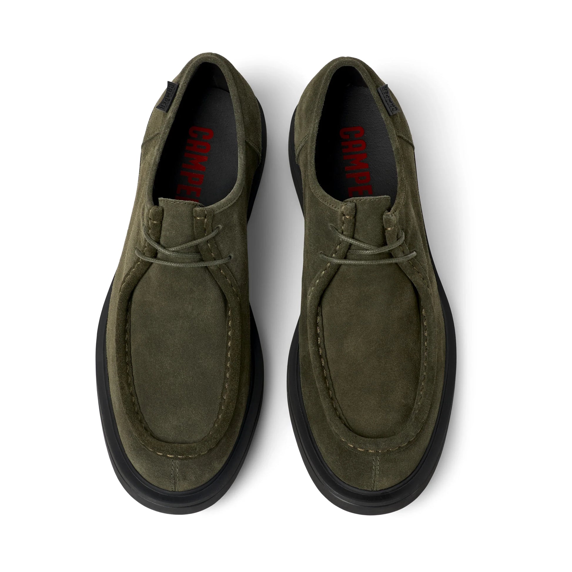 zapatos casual para hombre modelo norman dark green en color verde