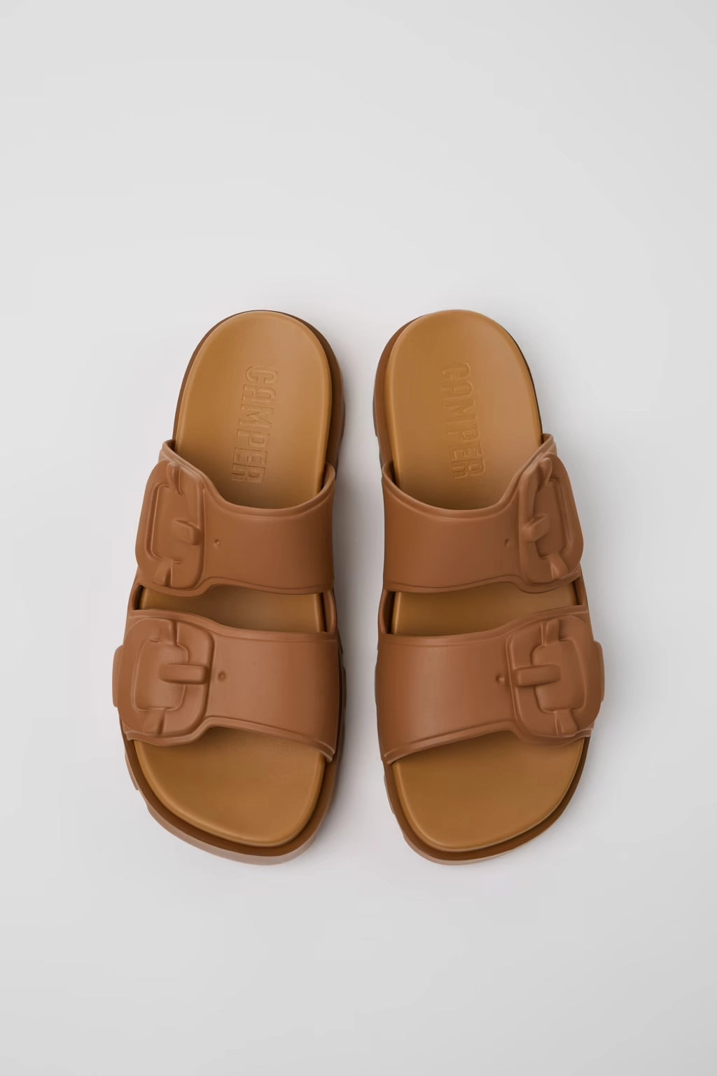 CAMPER 3D IGAR Brutussand: brown sandals for men