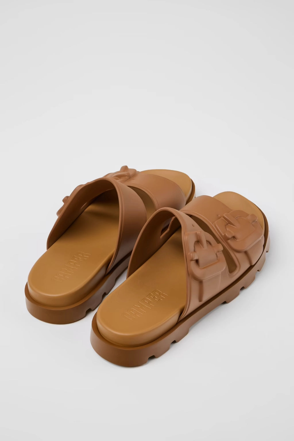 CAMPER 3D IGAR Brutussand: brown sandals for men