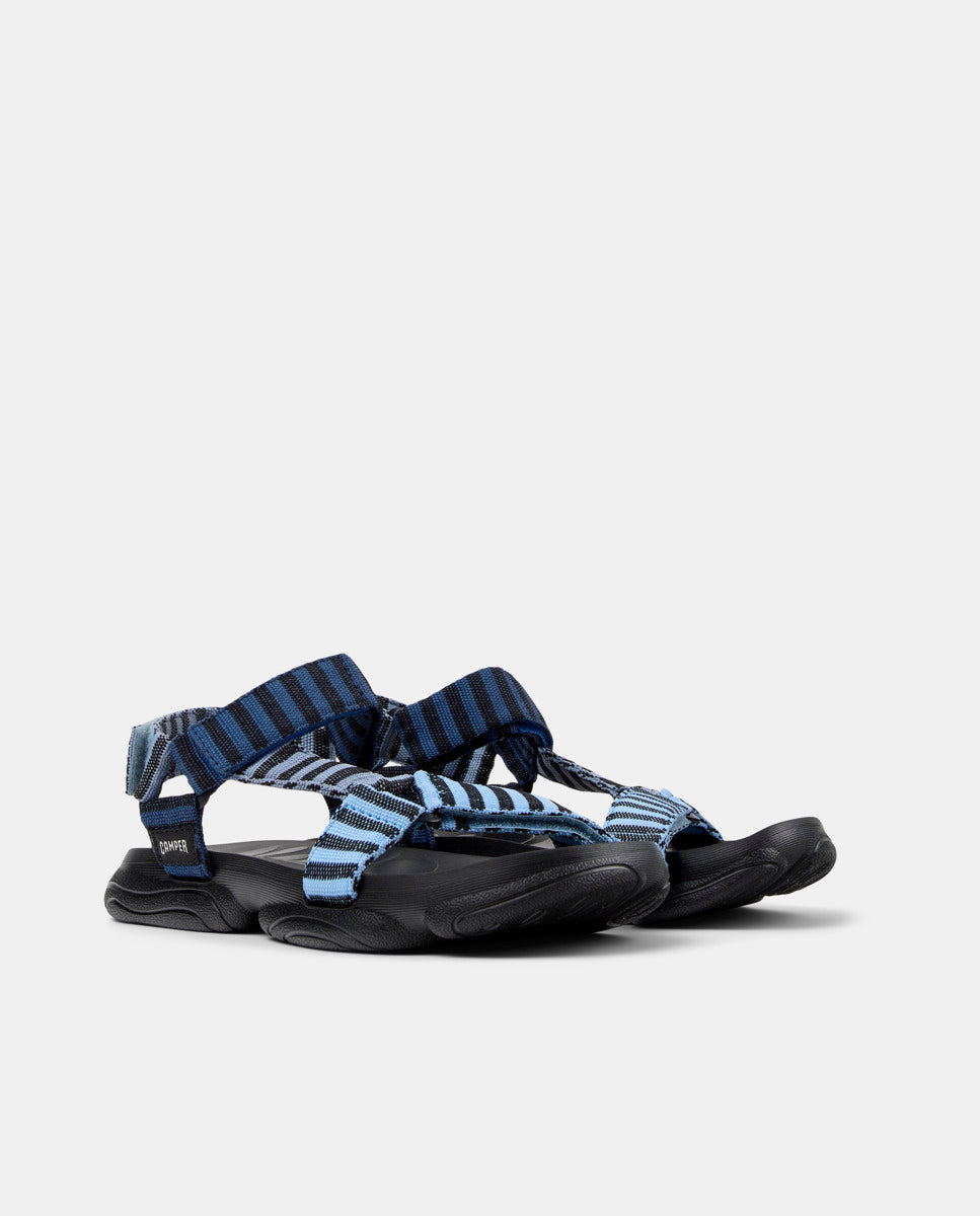 CAMPER Karst Sandal، صنادل أزرق للرجال من Tascón