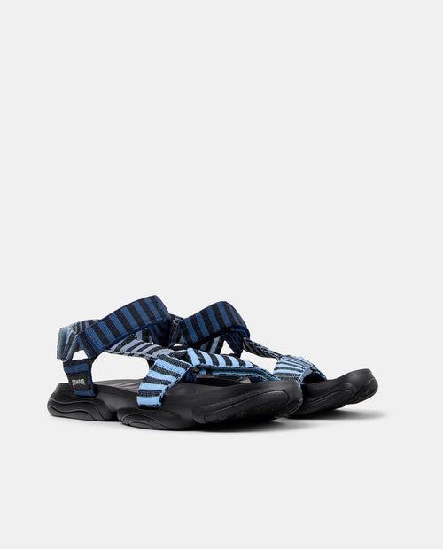 CAMPER Karst Sandal，Tascón 蓝色男士凉鞋