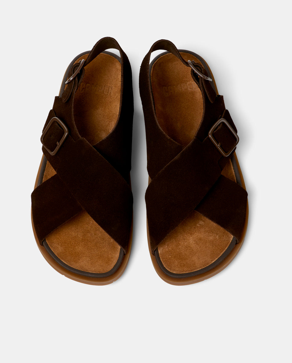 Sandalias Camper Lluc K101093 Marrón para Hombre referencia K101093-001