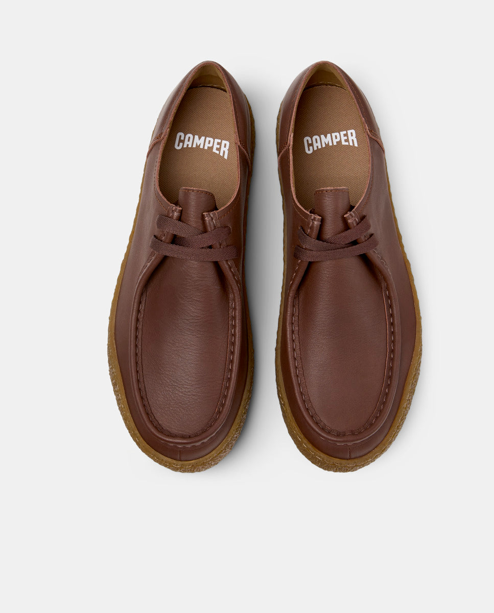 CAMPER Peu Terreno、Tascónのブラウンメンズシューズ