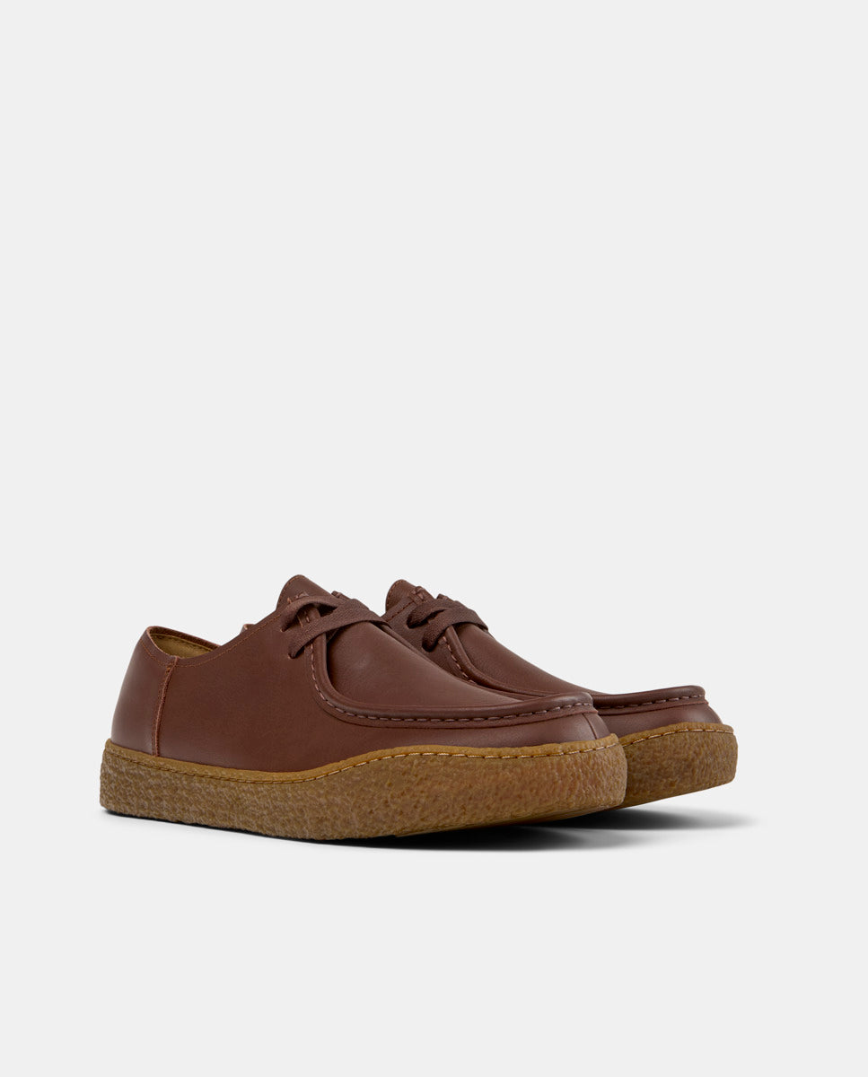 CAMPER Peu Terreno、Tascónのブラウンメンズシューズ