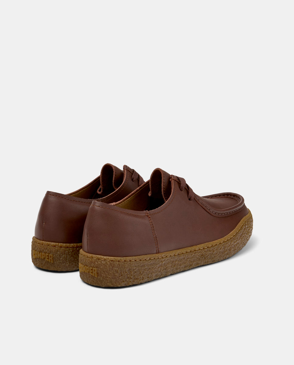 CAMPER Peu Terreno、Tascónのブラウンメンズシューズ