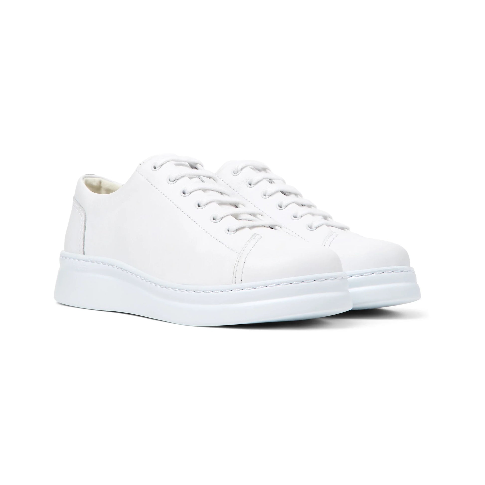 sneakers para mujer modelo runner up white natural en color blanco