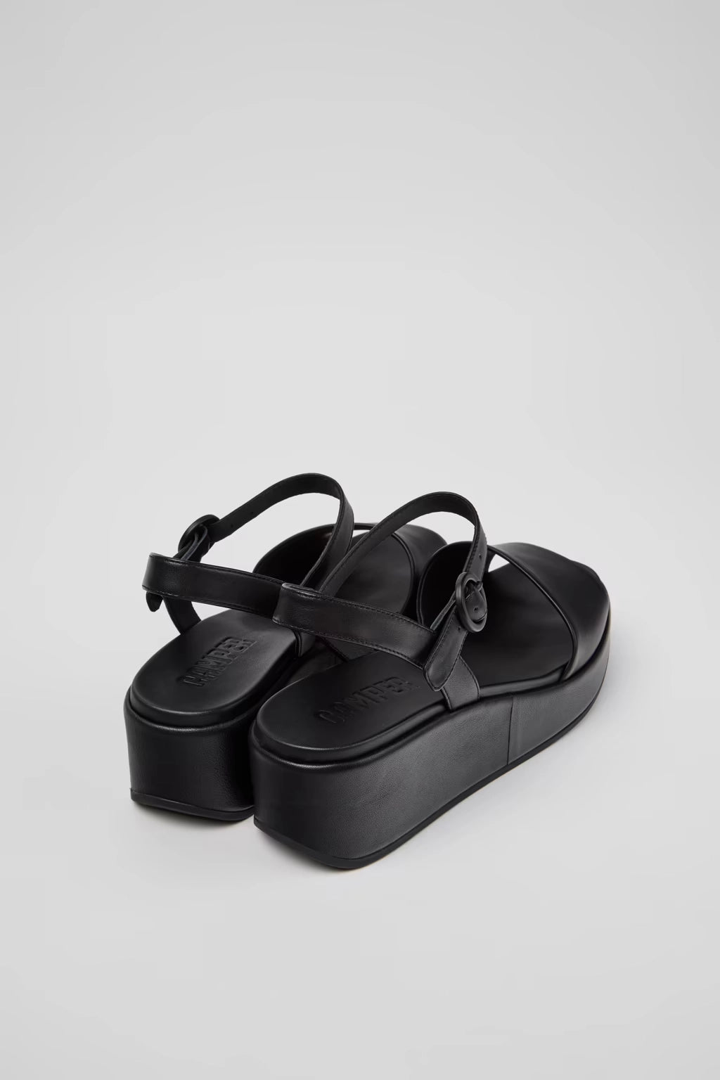 CAMPER Misia: noir sandales pour femme