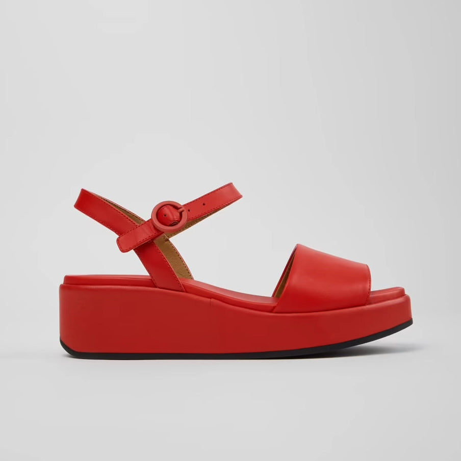 CAMPER Misia: röd sandaler för dam