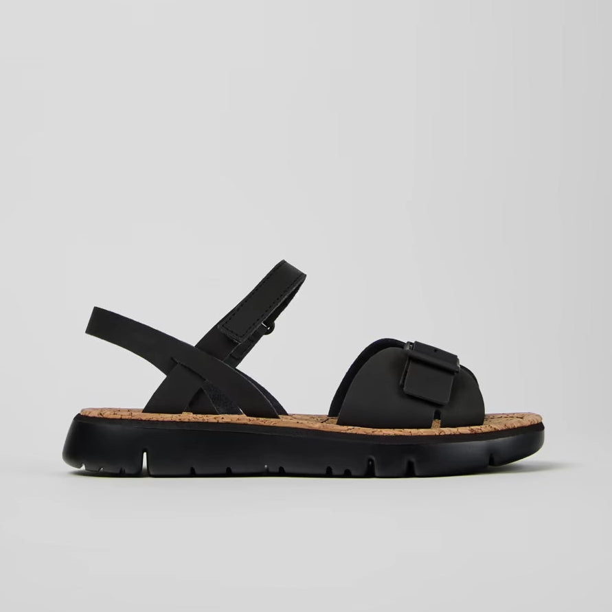 CAMPER | SANDALIAS | MUJER | LAMPER NEGRO ORUGASAND NEGRO | NEGRO