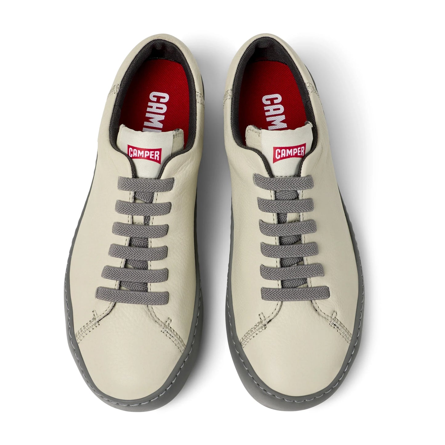 sneakers para mujer modelo peu touring lt pastel grey en color gris