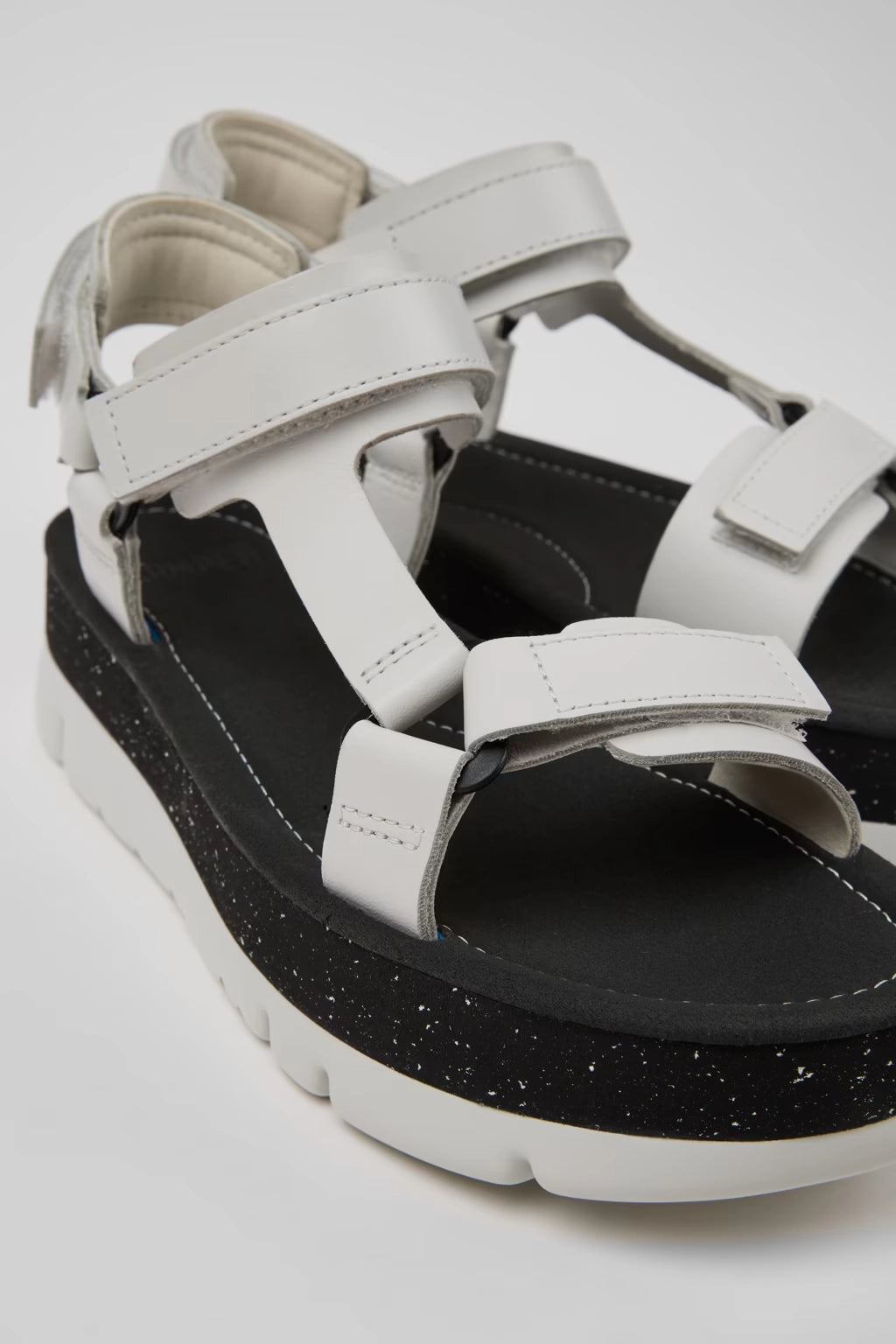 CAMPER Orugas: wit sandalen voor dames