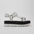 CAMPER Orugas: wit sandalen voor dames