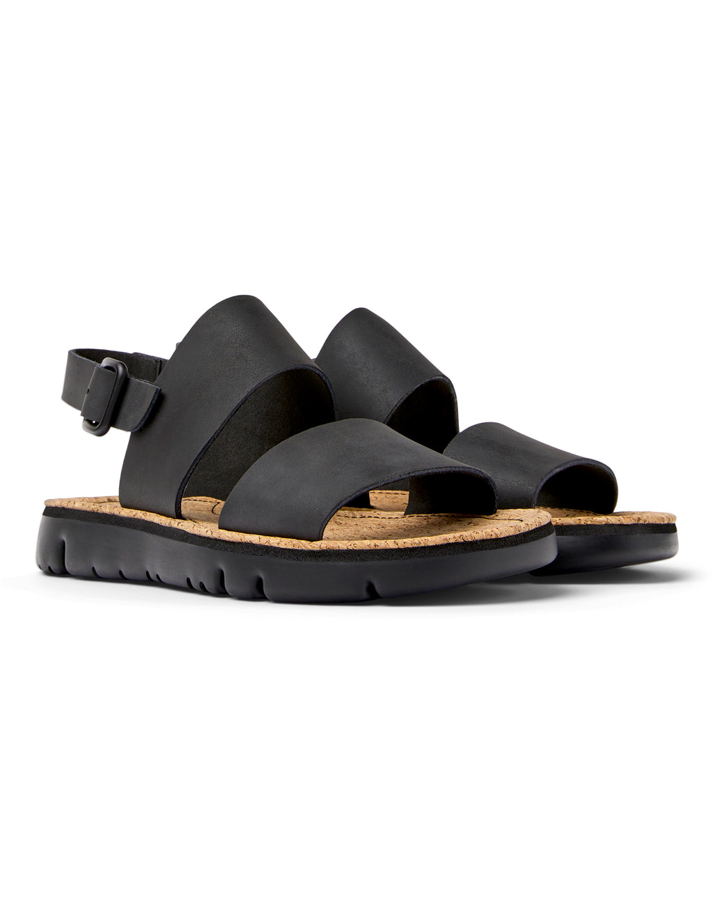 CAMPER Orugas: nero sandali da donna