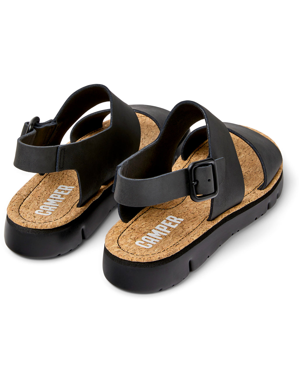 CAMPER Orugas: nero sandali da donna