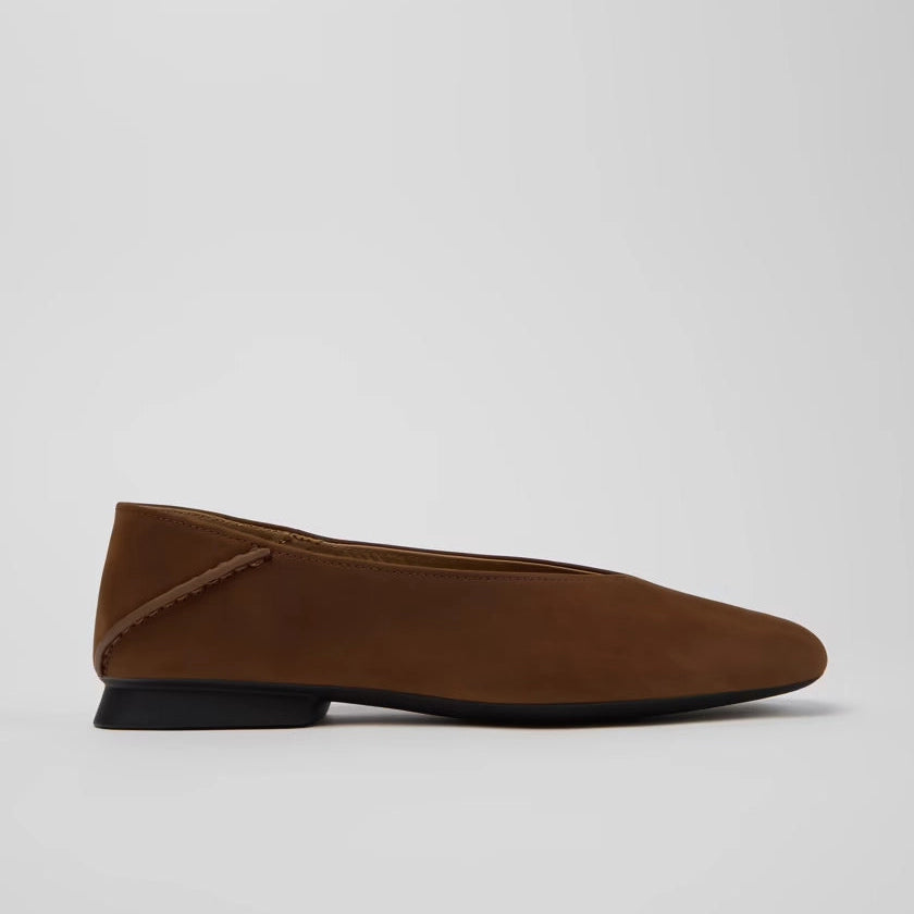 CAMPER Casimyra RY Medium Brown: brązowy baleriny dla kobiet