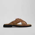 CAMPER | SANDALIAS | MUJER | PELLO AREA EDA | MARRÓN