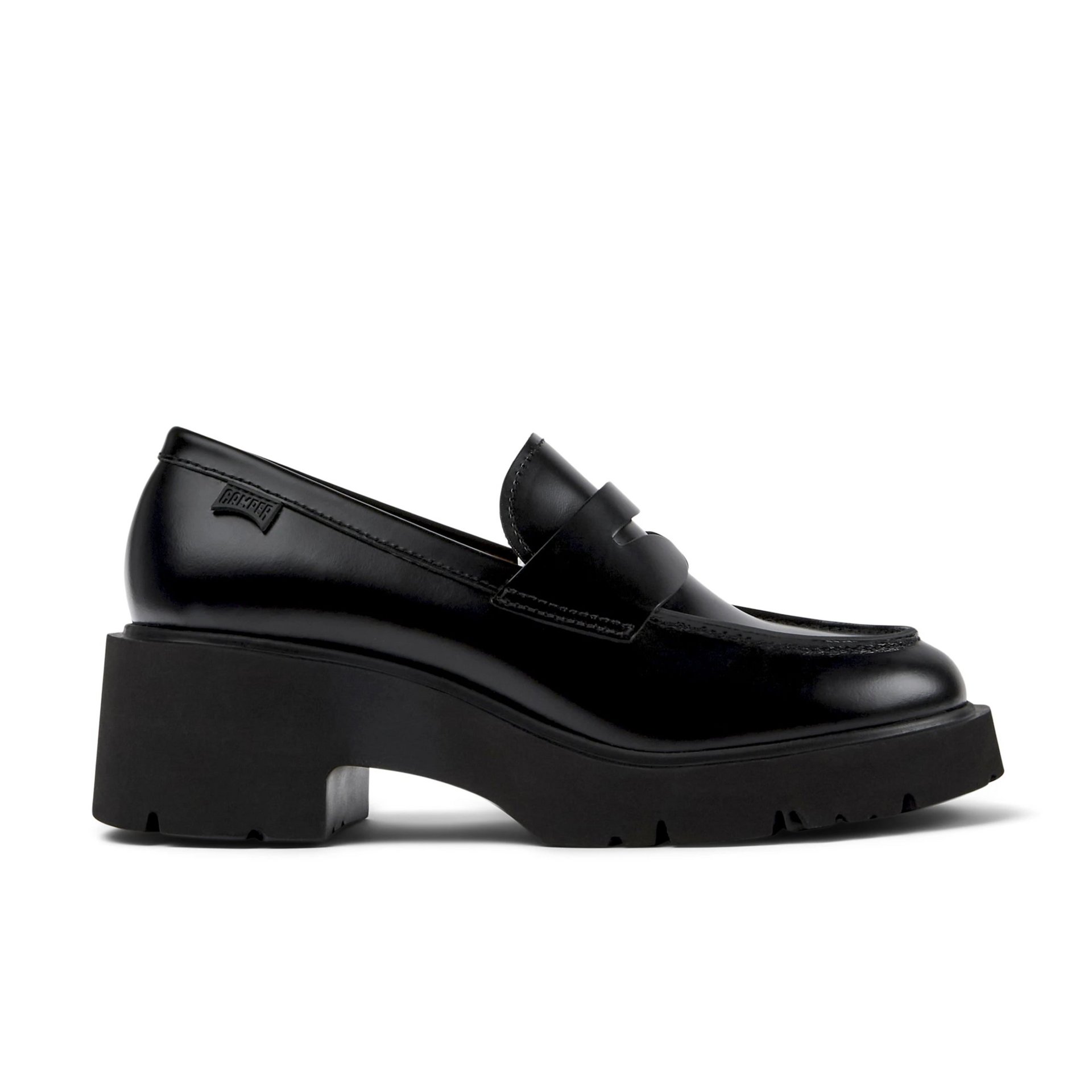 【美品✨】Camper MILAH メリージェーン　パンプス　牛革　黒　25cm CAMPER Milahのブラックバレリーナとメリージェーン（女性用