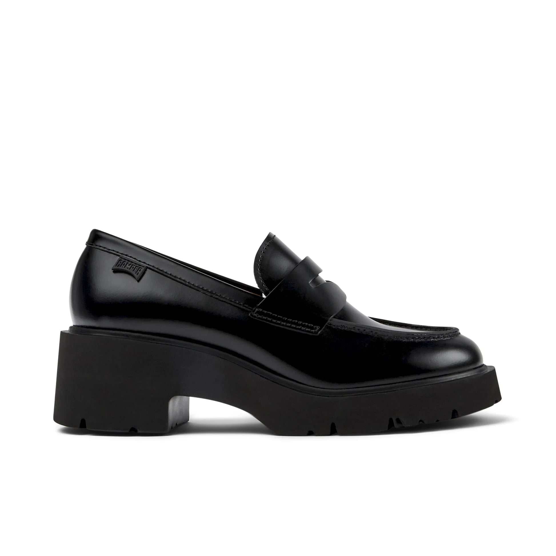 mocasines para mujer modelo milah black en color negro