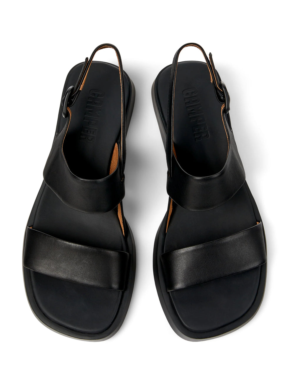 Sandales pour femme, modèle Dana Black, de la marque Camper.