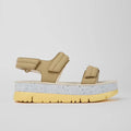 CAMPER | SANDALIAS | MUJER | SERV.BOTIJO ORUGAS.GRANIT.BIANCO-CITRINO | BEIGE