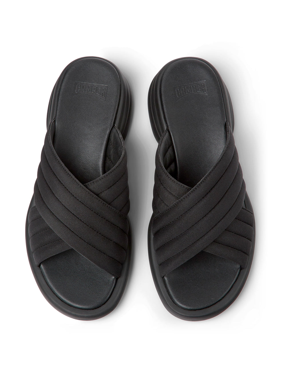 CAMPER Spiro: zwart sandalen voor dames