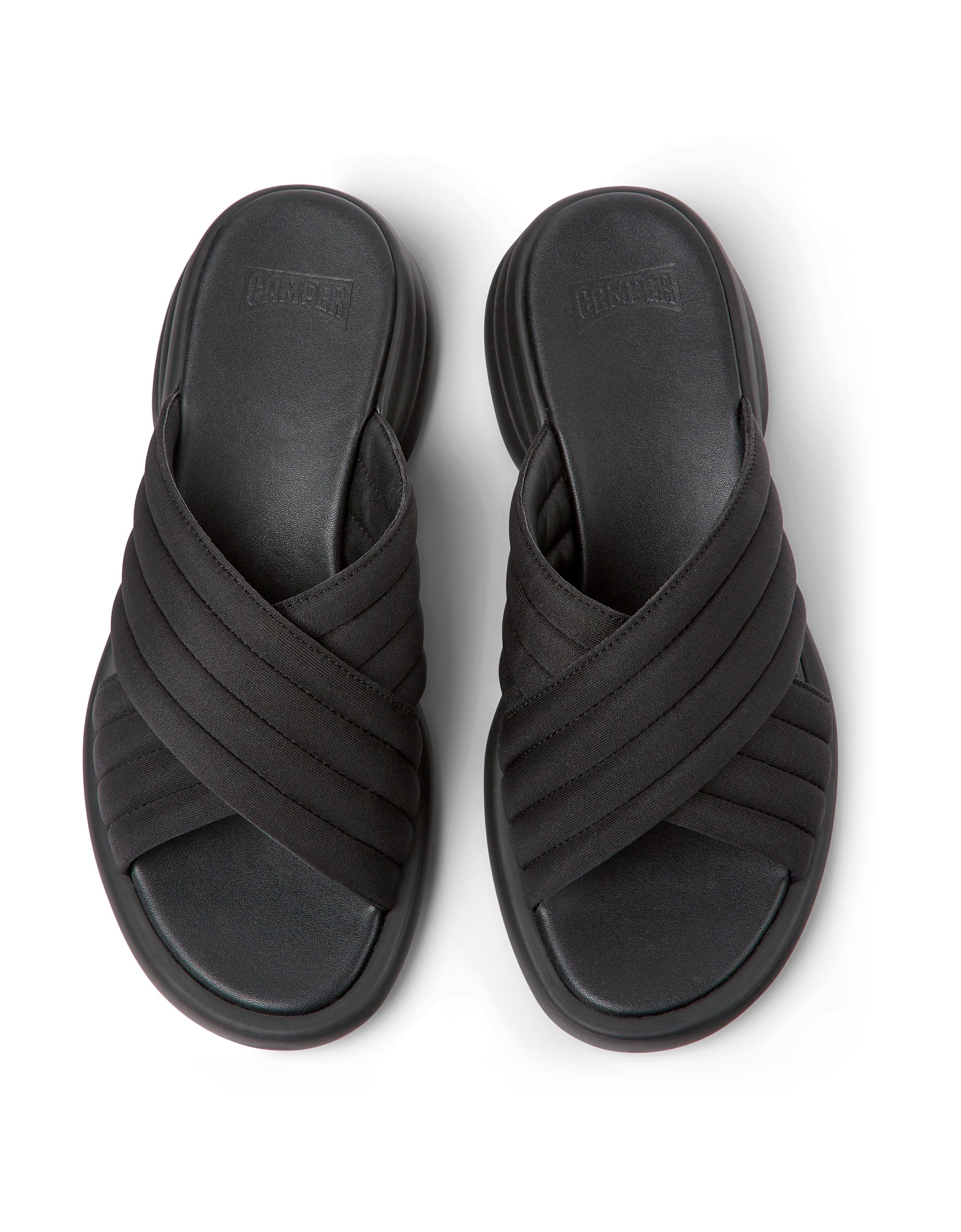 CAMPER Spiro: zwart sandalen voor dames