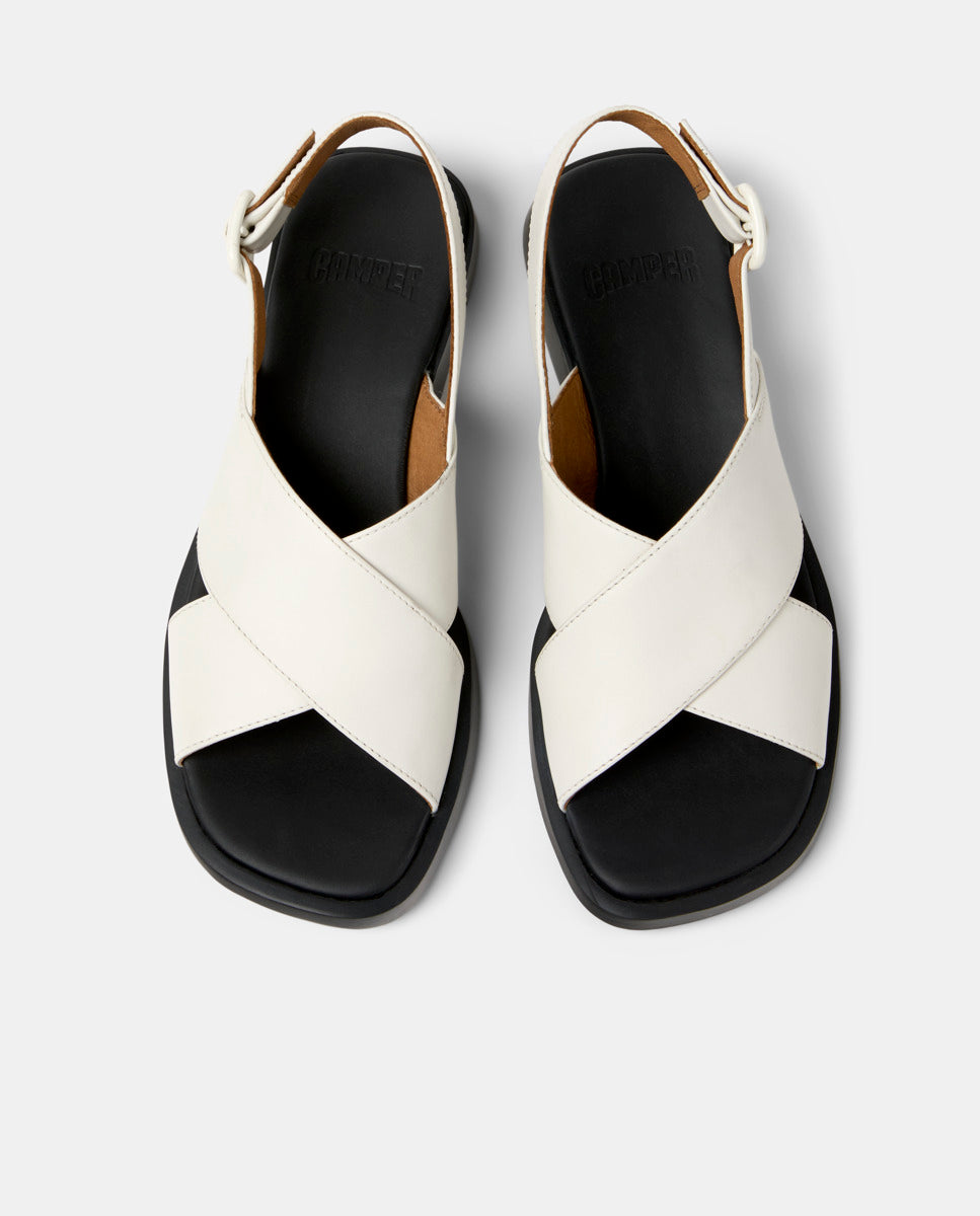 CAMPER Dana, sandales blanc pour femme chez Tascón
