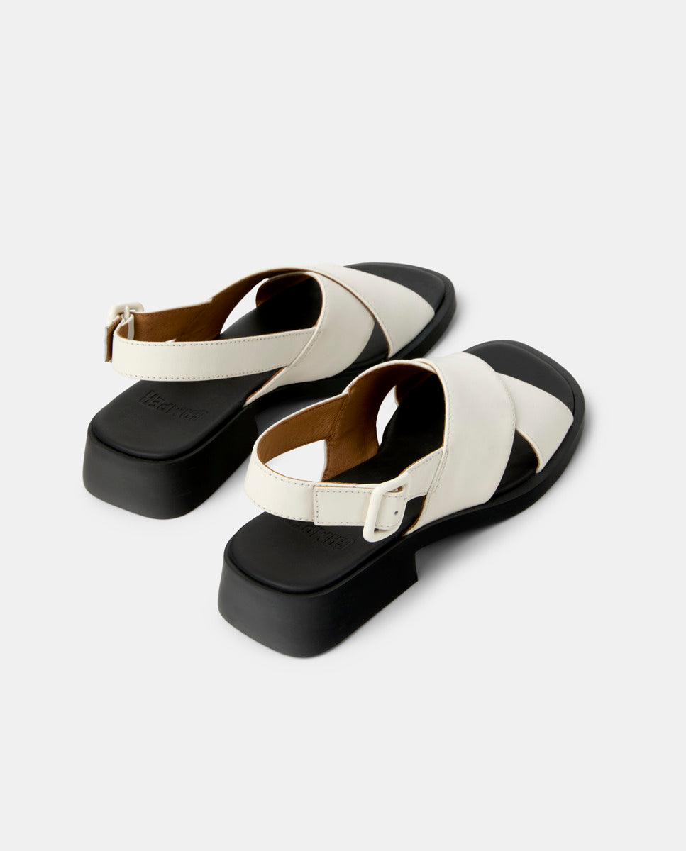 CAMPER Dana, sandales blanc pour femme chez Tascón