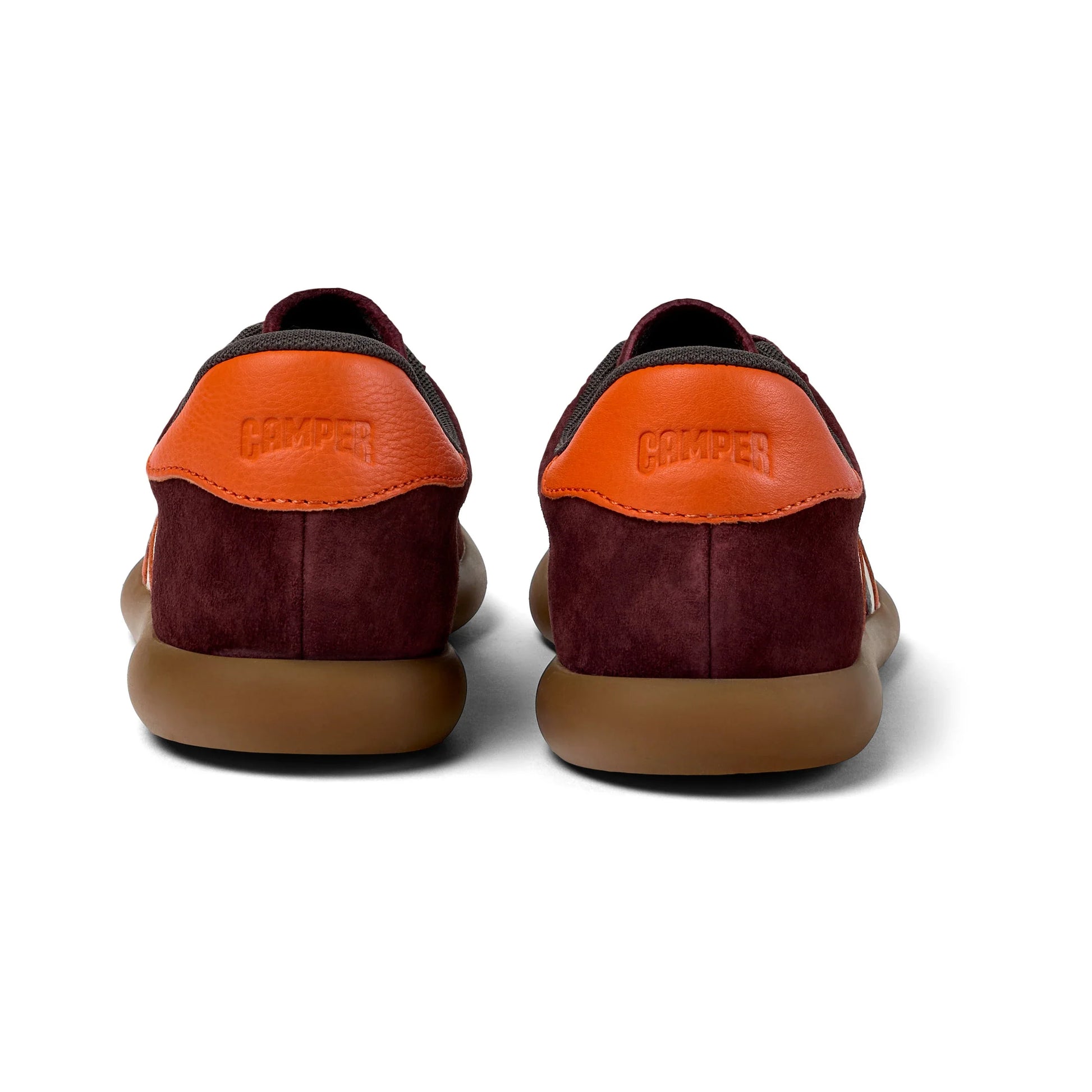 sneakers para mujer modelo pelotas soller burgundy en color burdeos