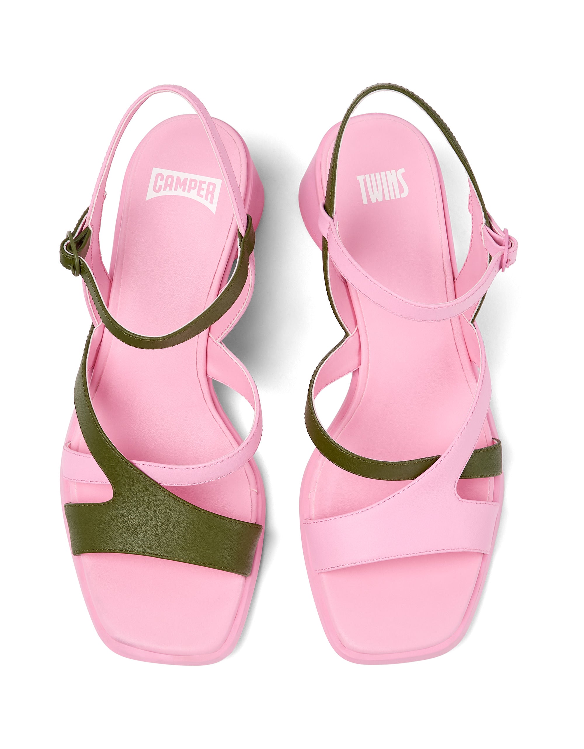 CAMPER Kiara Sandal: multicolor Sandalen für Damen