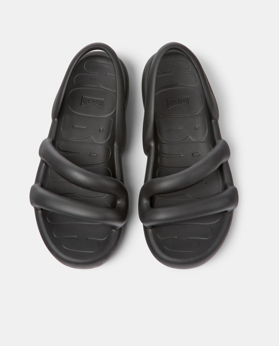 Sandalias Camper Kobarah flat Negro para Mujer referencia K201636-001