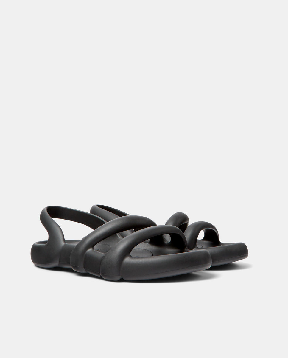 Sandalias Camper Kobarah flat Negro para Mujer referencia K201636-001
