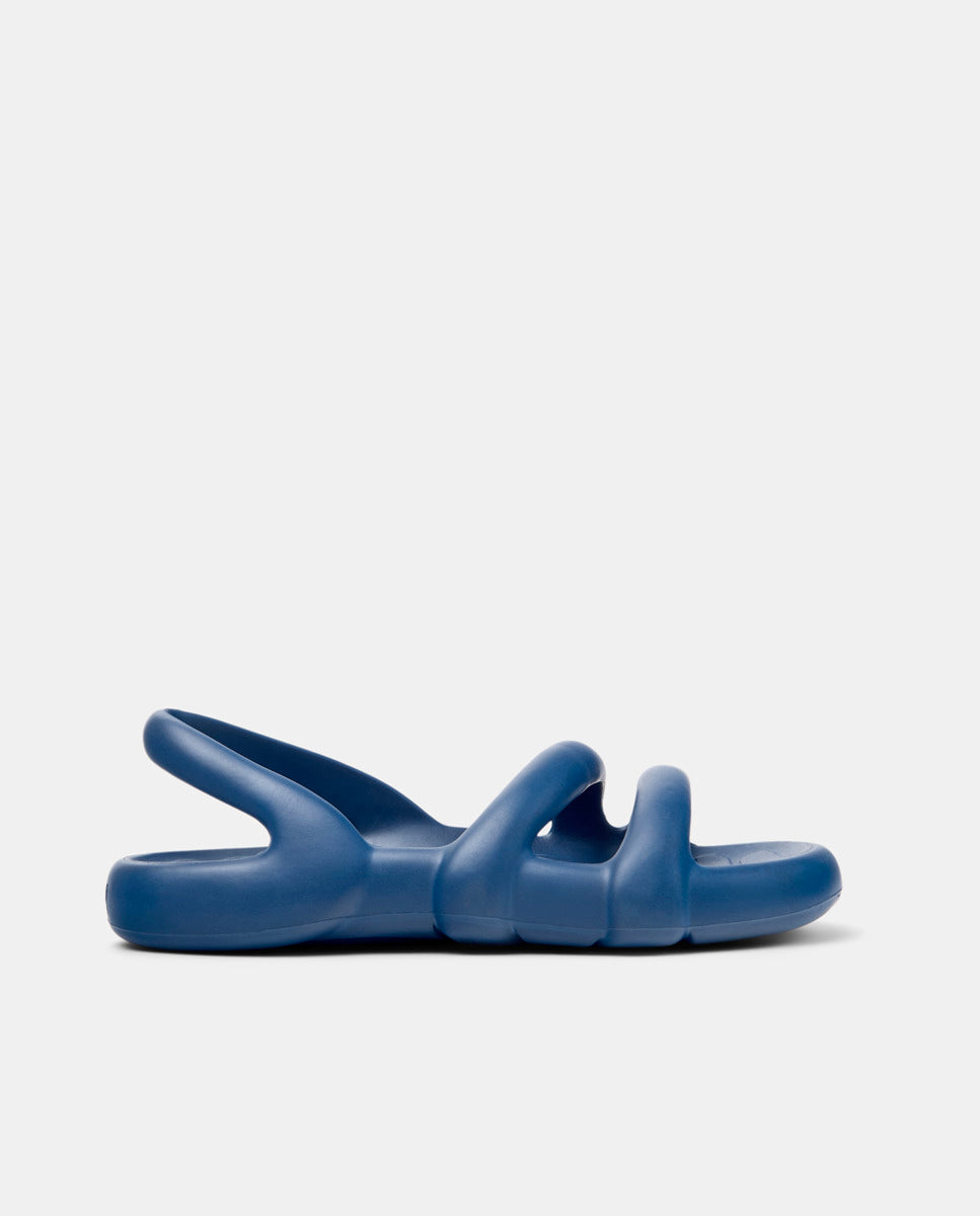 Sandalias Camper Kobarah flat Azul para Mujer referencia K201636-021