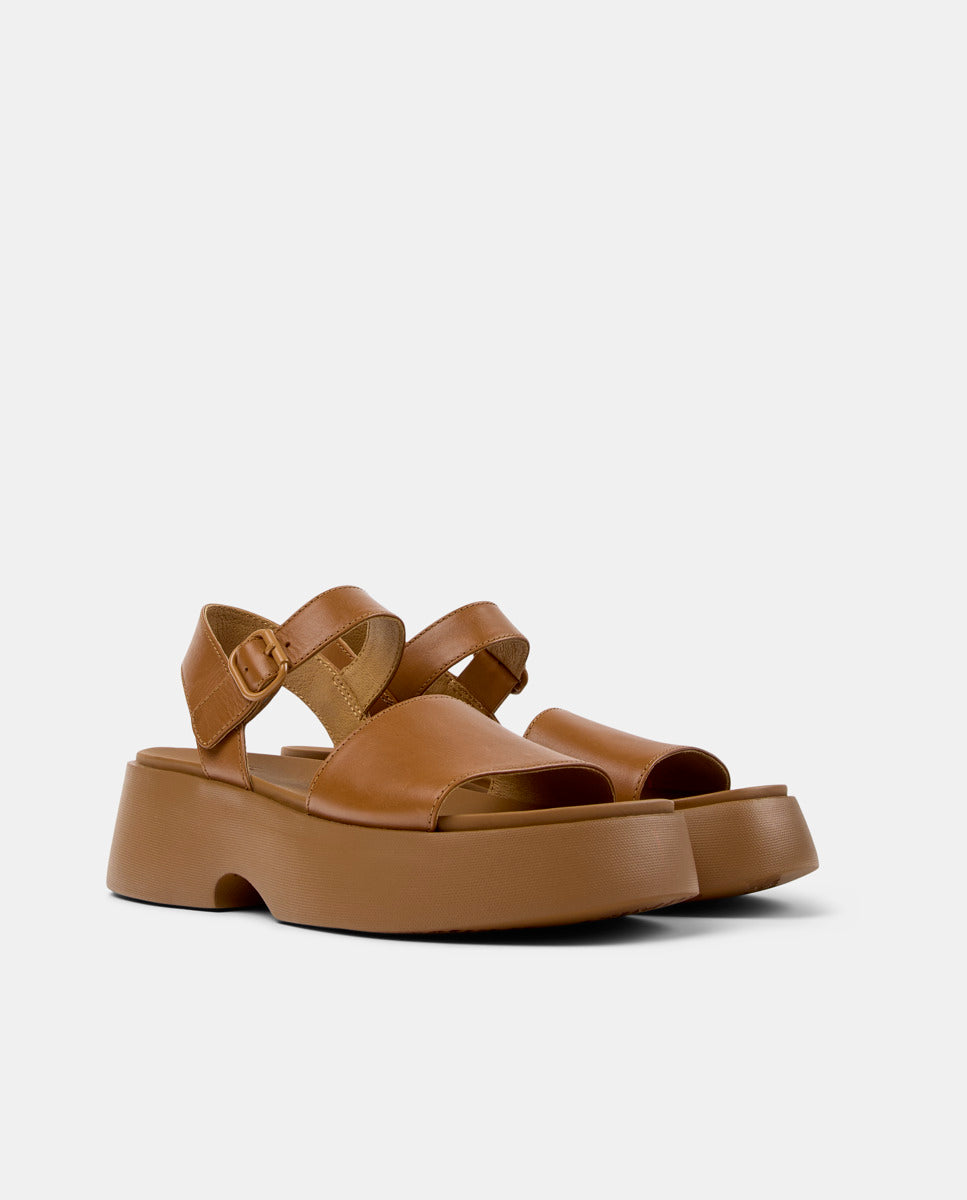 Sandalias Camper Tasha Marrón para Mujer referencia K201659-011