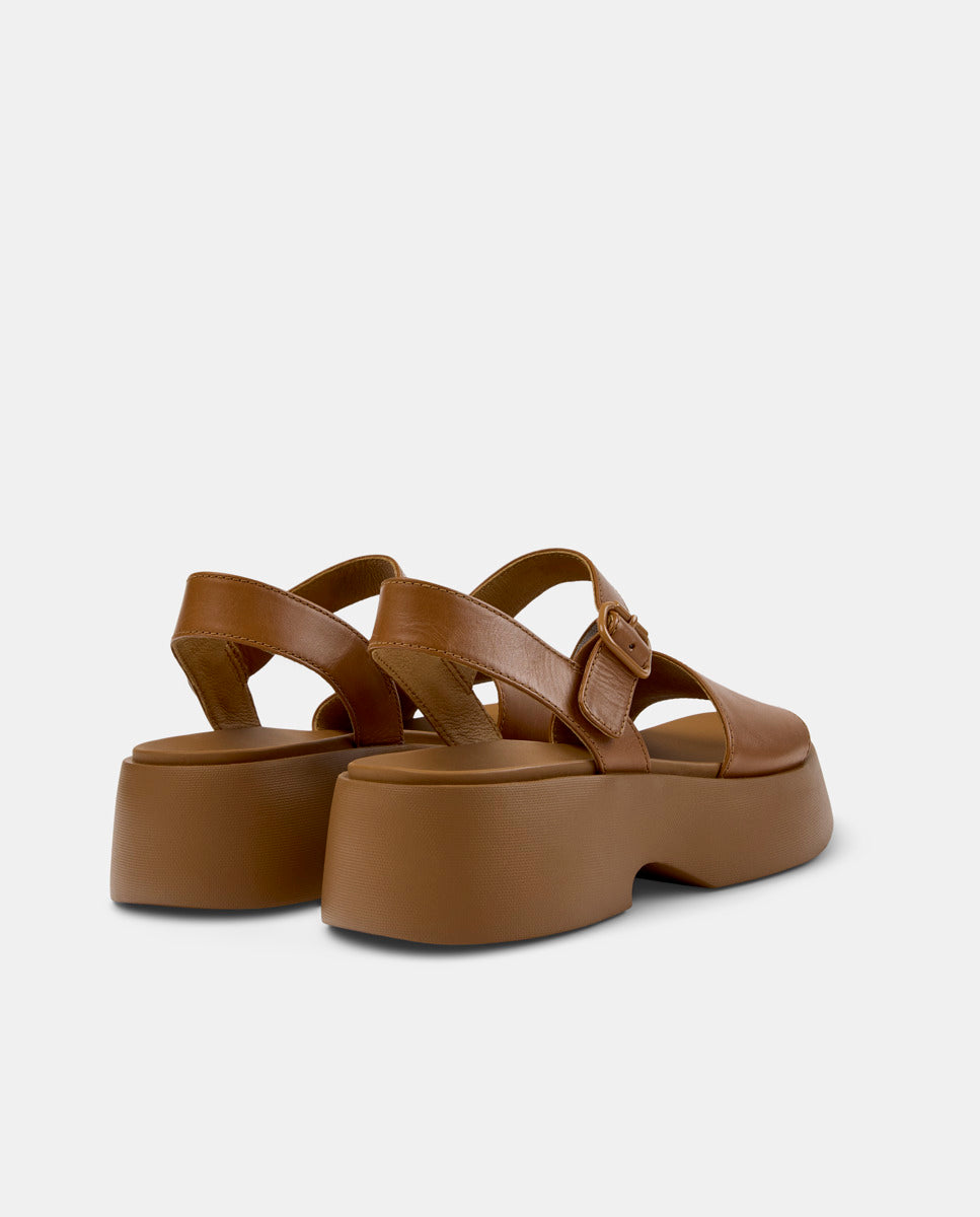 Sandalias Camper Tasha Marrón para Mujer referencia K201659-011
