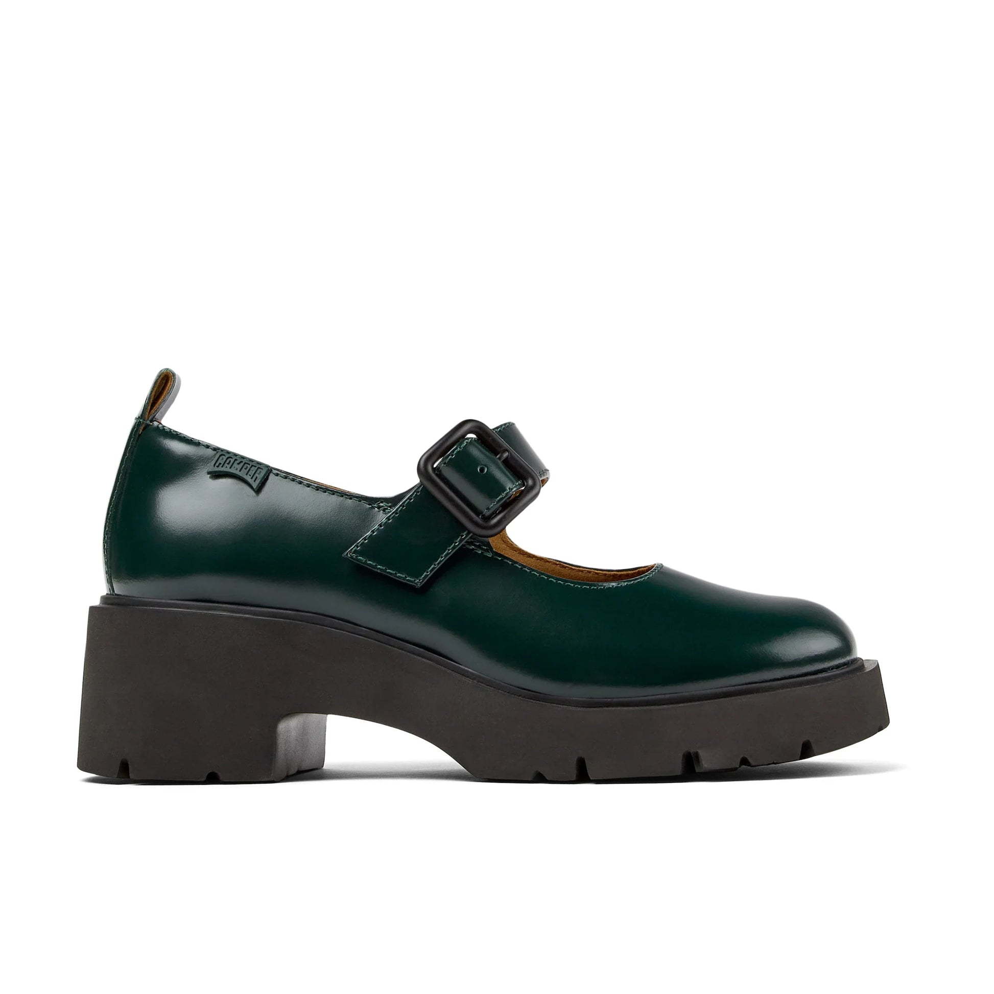 mocasines para mujer modelo milah dark green en color verde