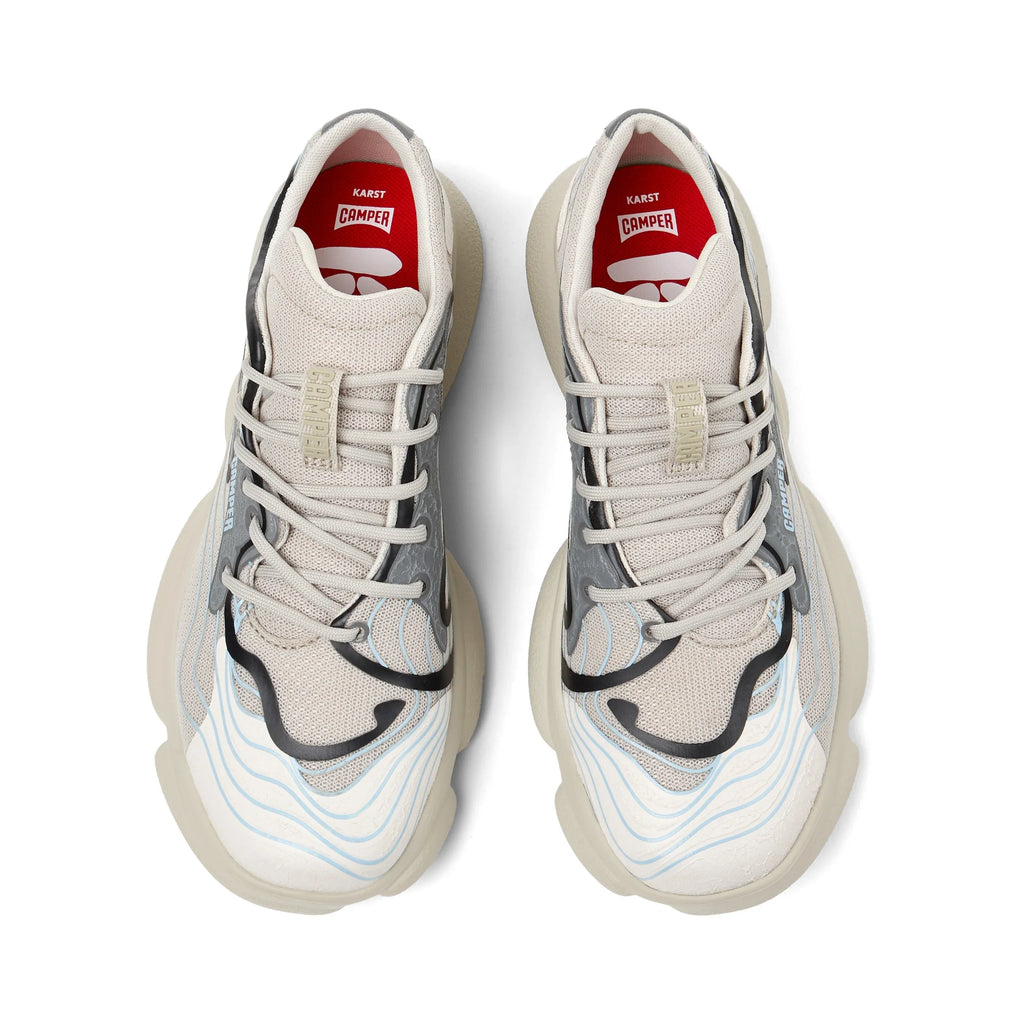 CAMPER Karst Multi Assorted، سنيكرز أبيض للنساء من Tascón