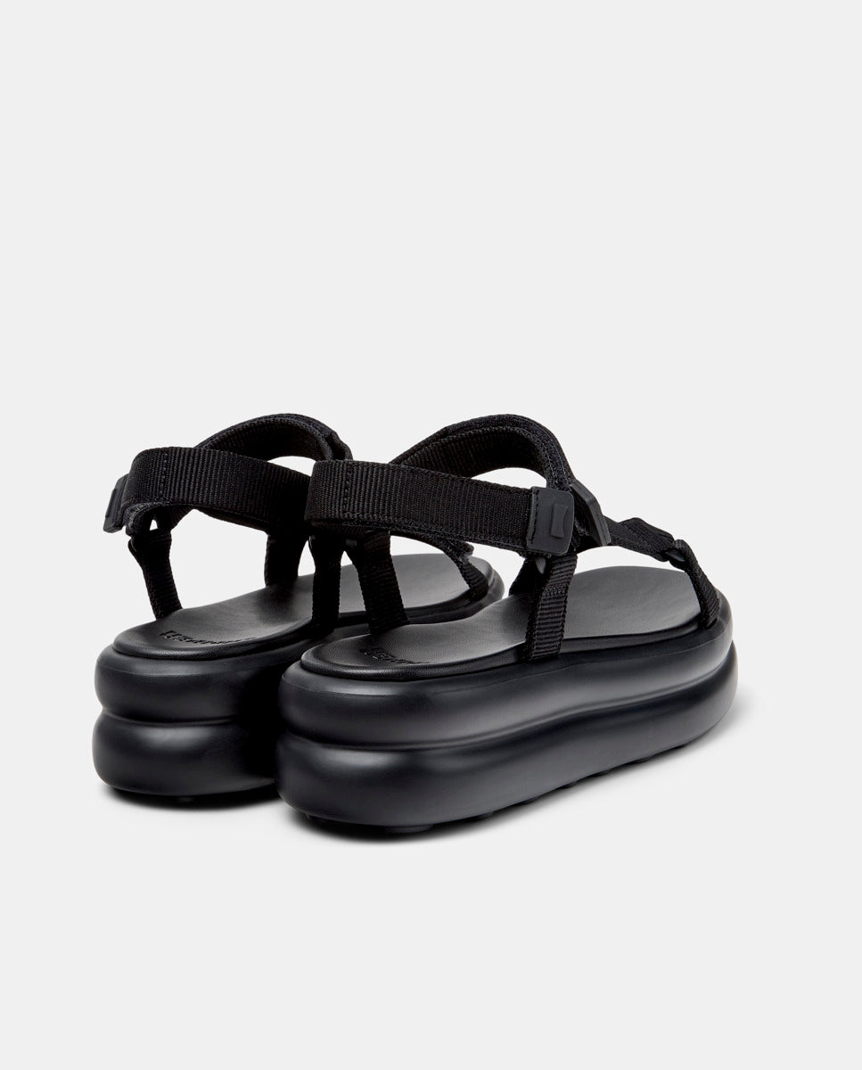 CAMPER Pelotas Flota Up, черный сандалии для женщин в Tascón