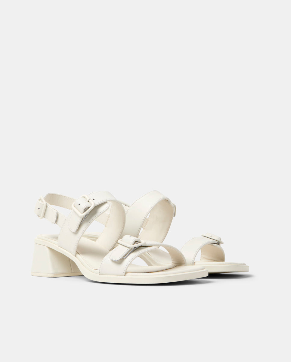 CAMPER Kora Sandal, wit sandalen voor dames bij Tascón