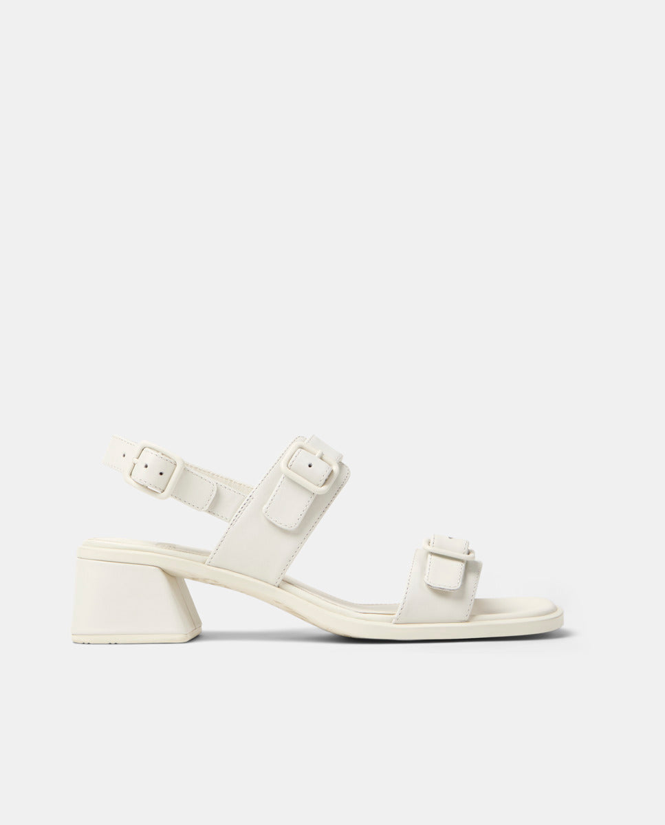 CAMPER Kora Sandal, wit sandalen voor dames bij Tascón