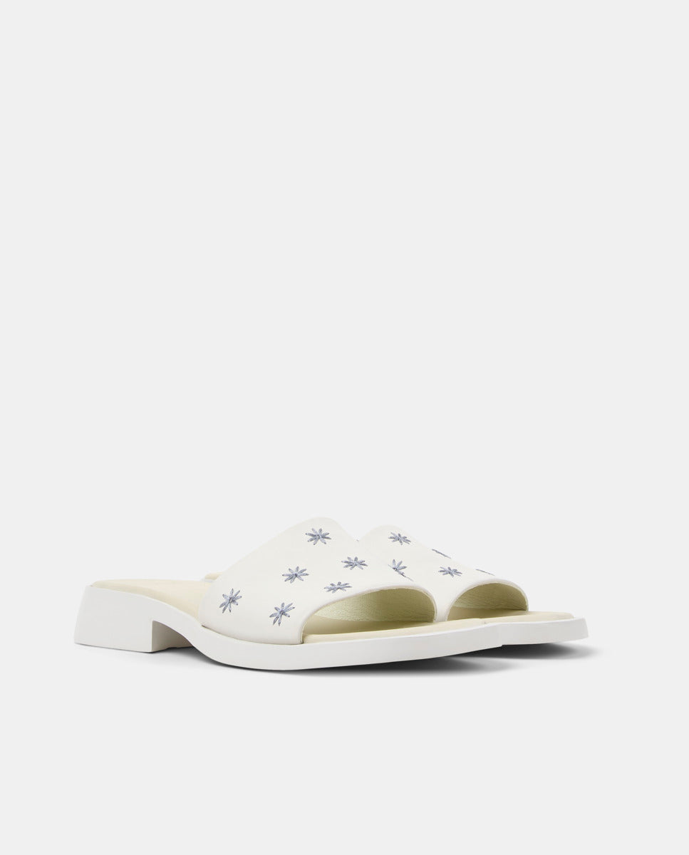 CAMPER Dana, wit sandalen voor dames bij Tascón