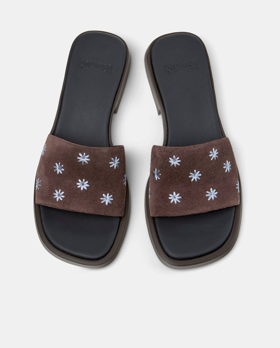 CAMPER Dana, bruin sandalen voor dames bij Tascón