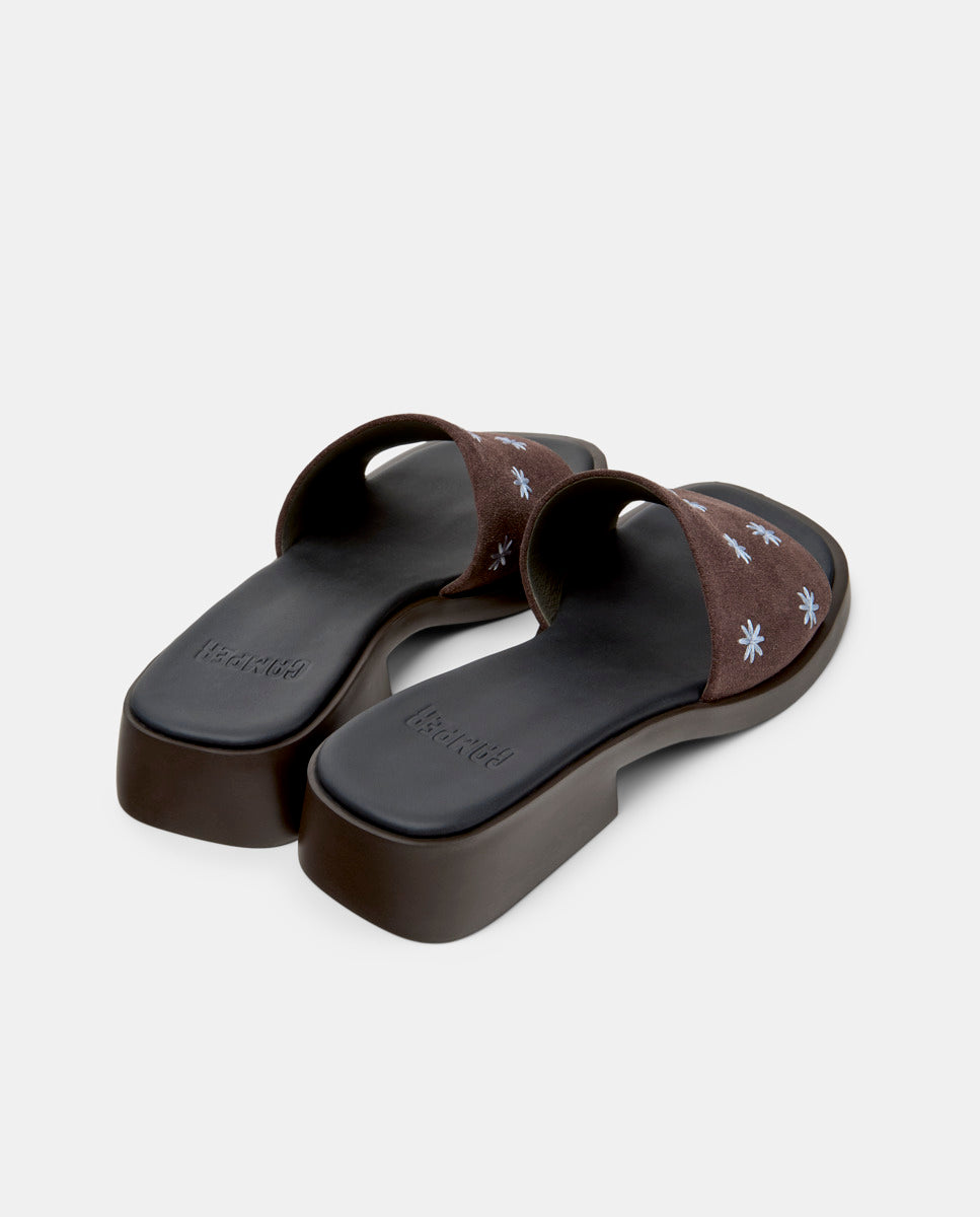 CAMPER Dana, bruin sandalen voor dames bij Tascón