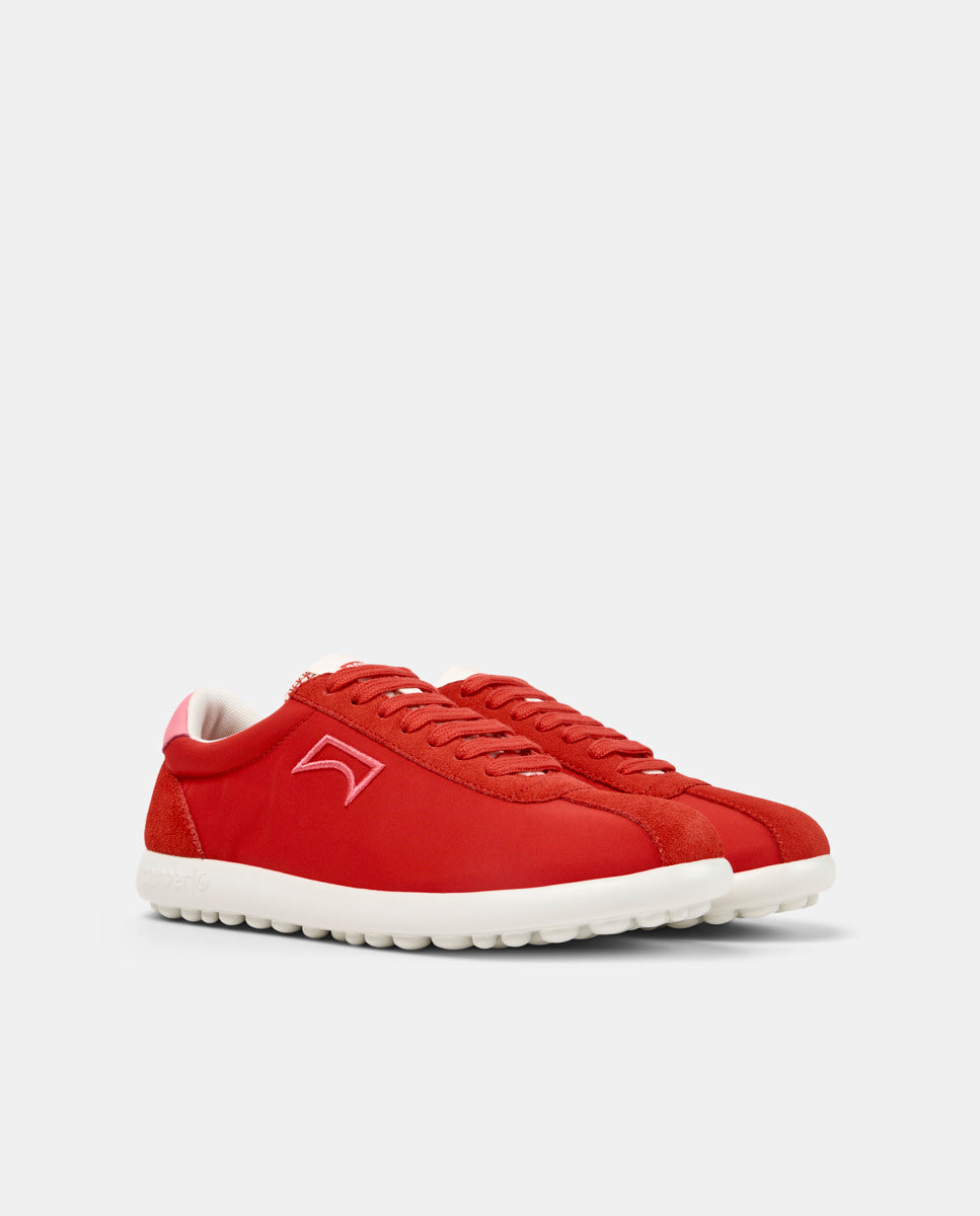 CAMPER Pelotas Xlf, rood sneakers voor dames bij Tascón