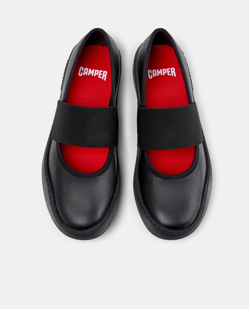 CAMPER Peu Touring, schwarz Ballerinas für Damen bei Tascón