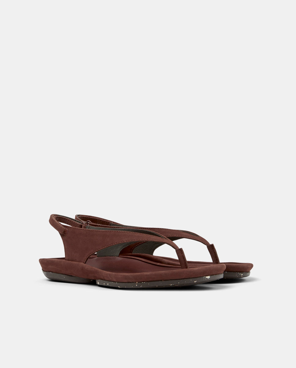 CAMPER Isla K201871, brown sandals for women at Tascón