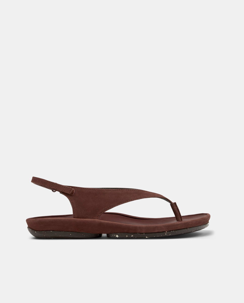 CAMPER Isla K201871, brown sandals for women at Tascón